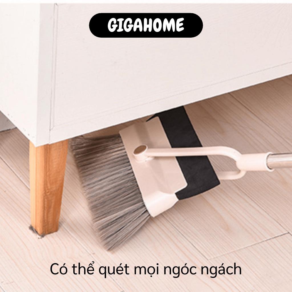 Chổi Quét Nhà Thông Minh GIGAHOME Bộ Chổi Kèm Xẻng Hốt Rác Và Gạt Nước 3in1 Tiện Lợi 10072