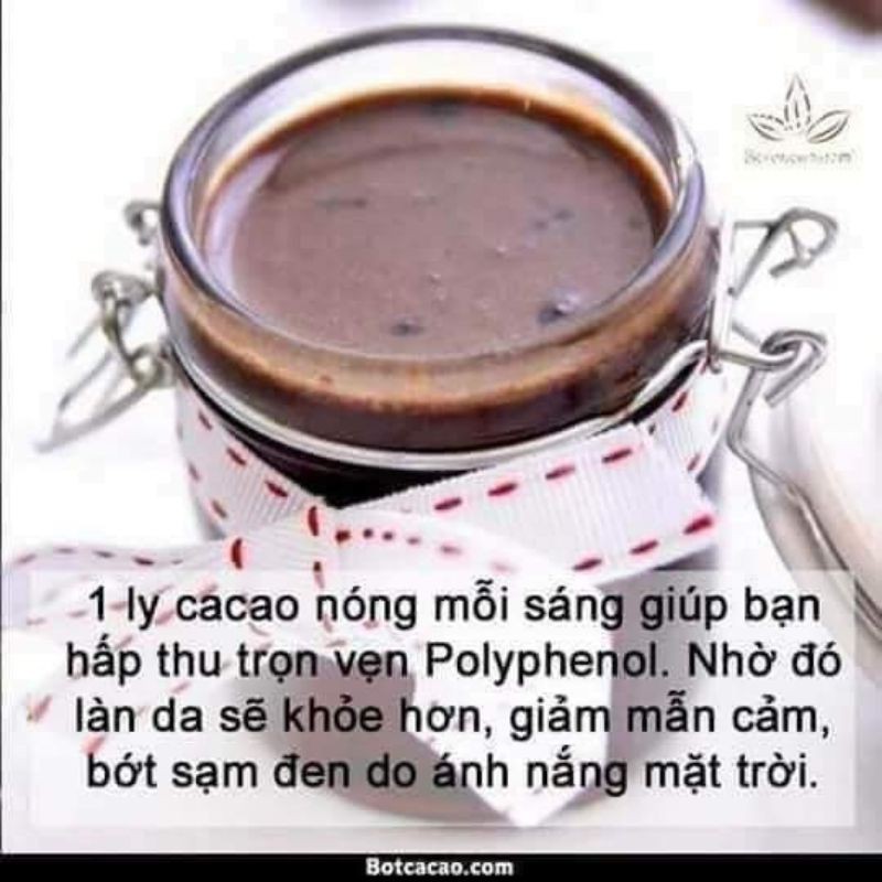 [KHÔNG ĐƯỜNG ] Combo 1kg 2 Bịch 500gr Bột Cacao Nguyên Chất 100% -Thơm Ngon Đậm Vị