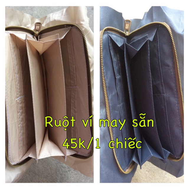 Ruột ví may sẵn