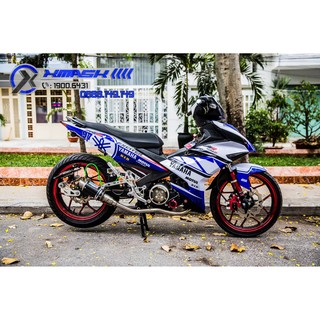 Decal tem trùm xe exciter 150 mẫu yamaha