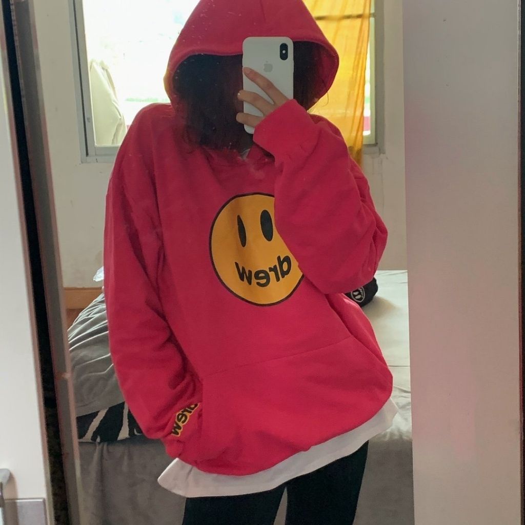 Áo nỉ hoodie drew nam nữ form rộng unisex phong cách hàn quốc TILAA FASHION