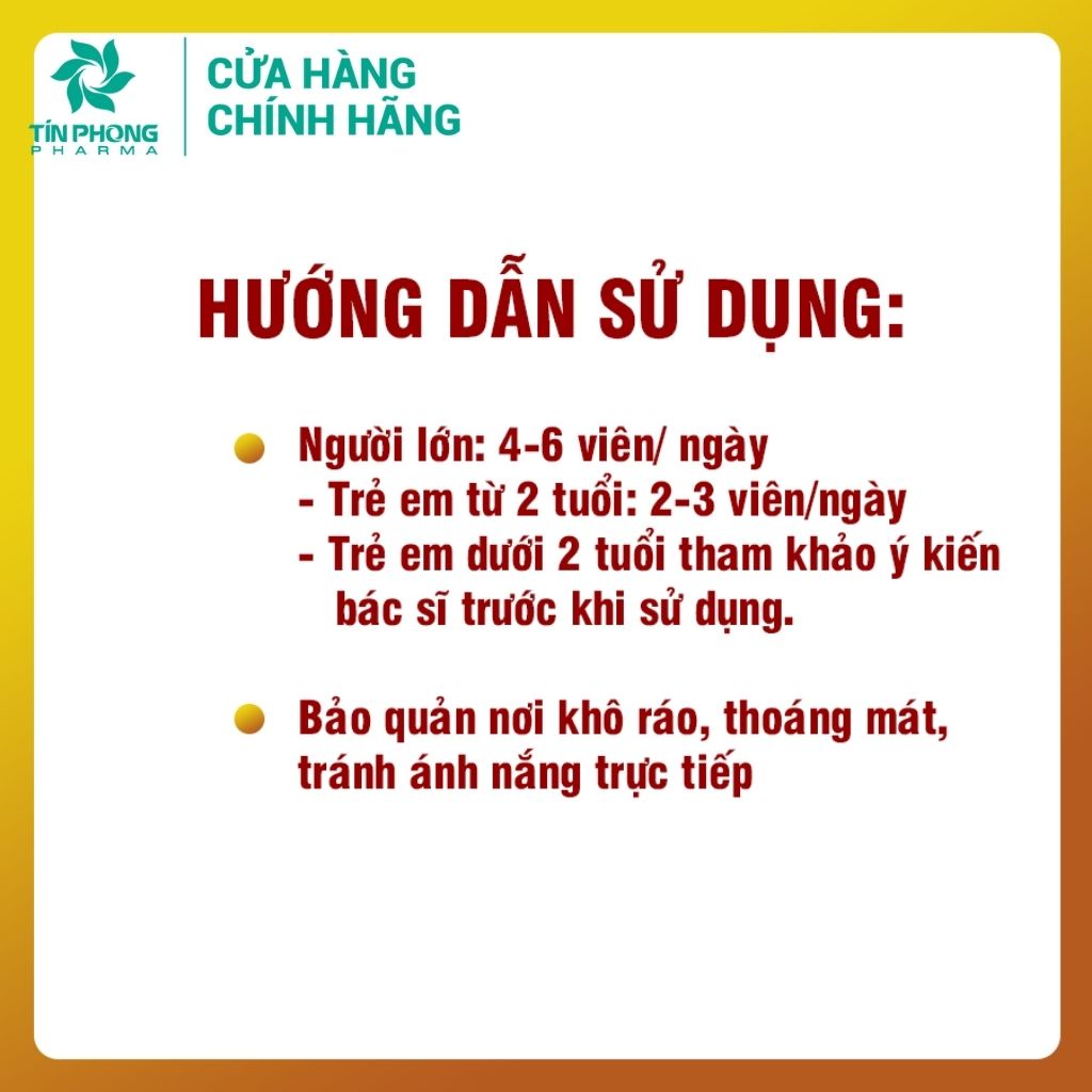 Viên Ngậm Giảm Ho, Long Đờm Bổ Phế Kha Tử Không Đường TÍN PHONG An Toàn Cho Mọi Lứa Tuổi  Hộp 20 Viên TTP007