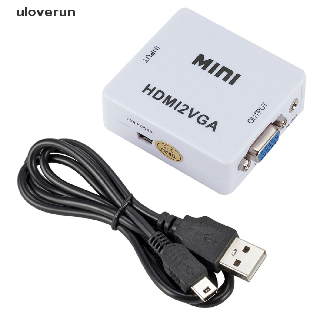 Bộ ChuyểN VGA Sang HDMI Full HD 1080P Cho PC / Laptop / DVD / HDTV