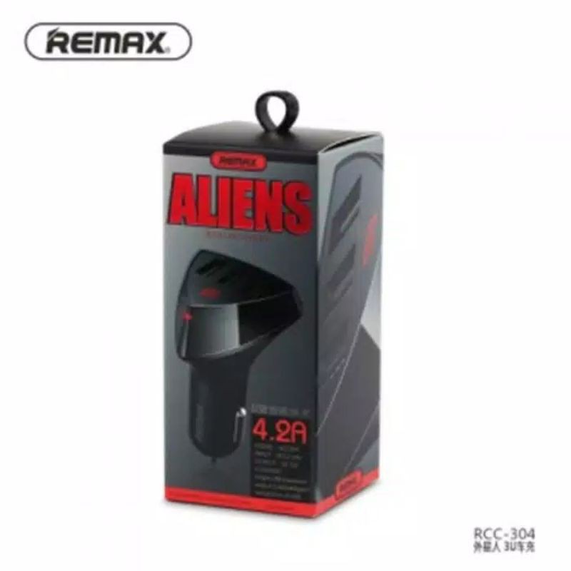 Củ Sạc Remax Aliens 3 Cổng Usb Cho Xe Hơi