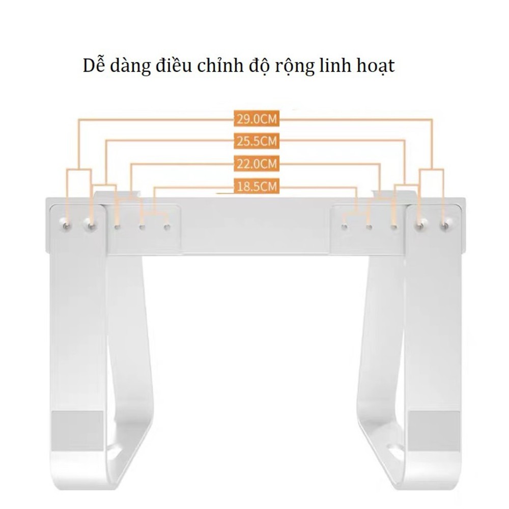 Giá đỡ Laptop nhôm để bàn cao cấp. Có thể tháo rời giúp giải nhiệt máy tính hiệu quả