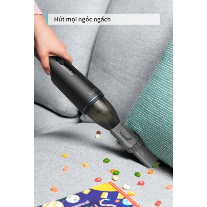 Máy hút bụi mini cầm tay không dây EUFY HomeVac H11(by Anker) - T2521 - Kích thước nhỏ gọn, Lực hút mạnh đến 5500Pa | BigBuy360 - bigbuy360.vn