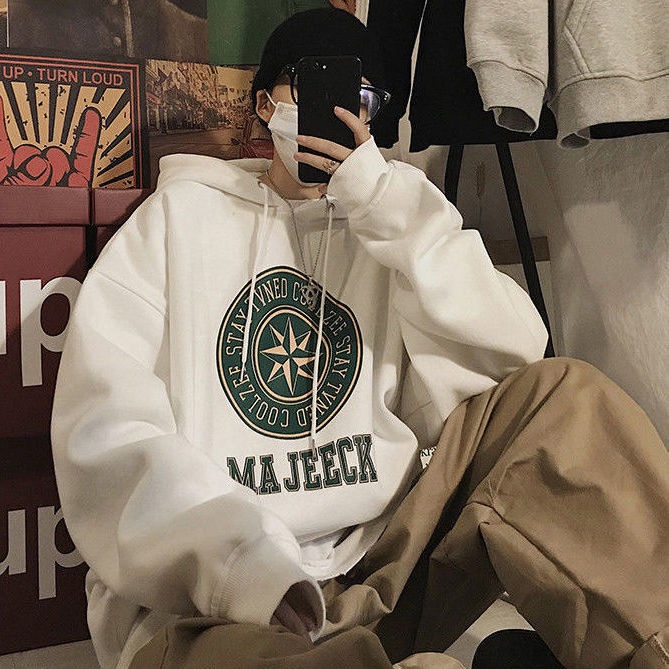 Áo Hoodie Form Rộng Thời Trang Năng Động Cho Cặp Đôi
