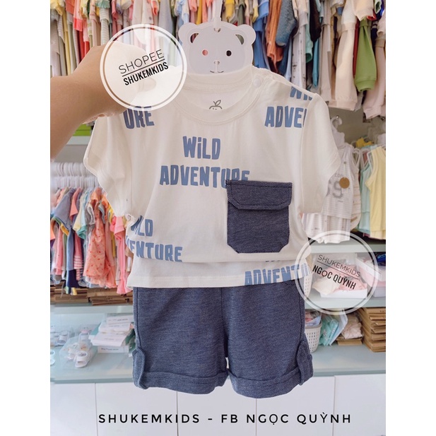 Lapomme - Bộ cải phối thời trang modal mềm trai gái thu đông