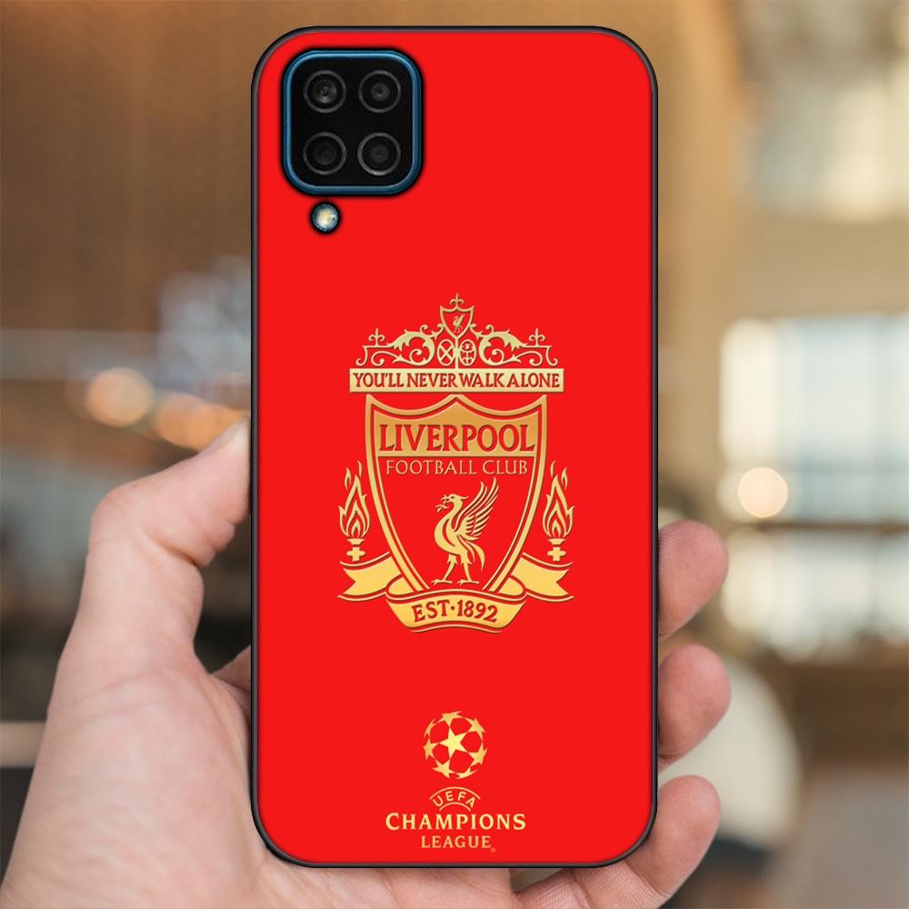 Ốp lưng Samsung M32, M33, M53, M62 viền đen in hình Liverpool FC