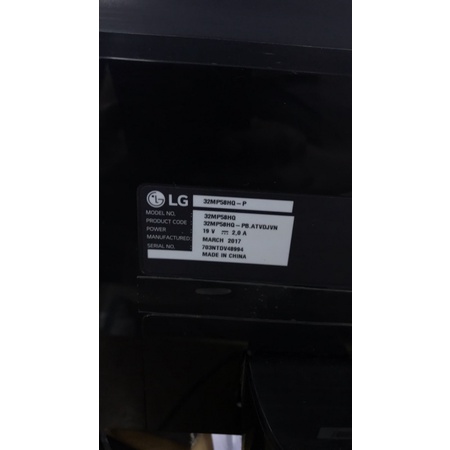 Màn hình máy tính LCD LG 32MP58HQ LED, 32 inches, Full HD