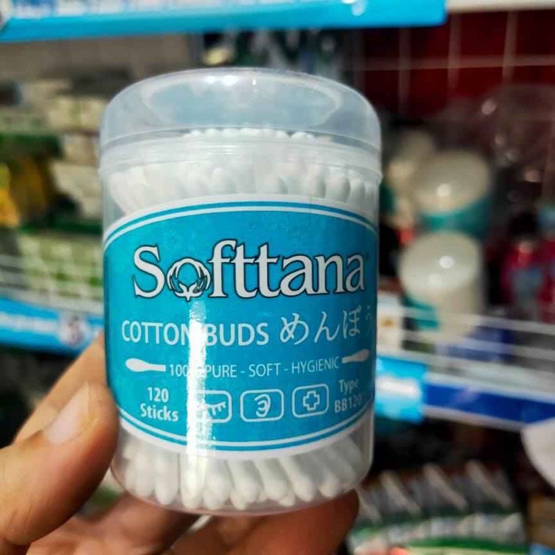 Bông tăm Softtana vệ sinh tai mũi cho bé