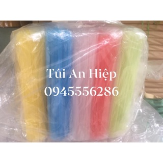 Bịch 10 gói ống hút thẳng, 5 màu