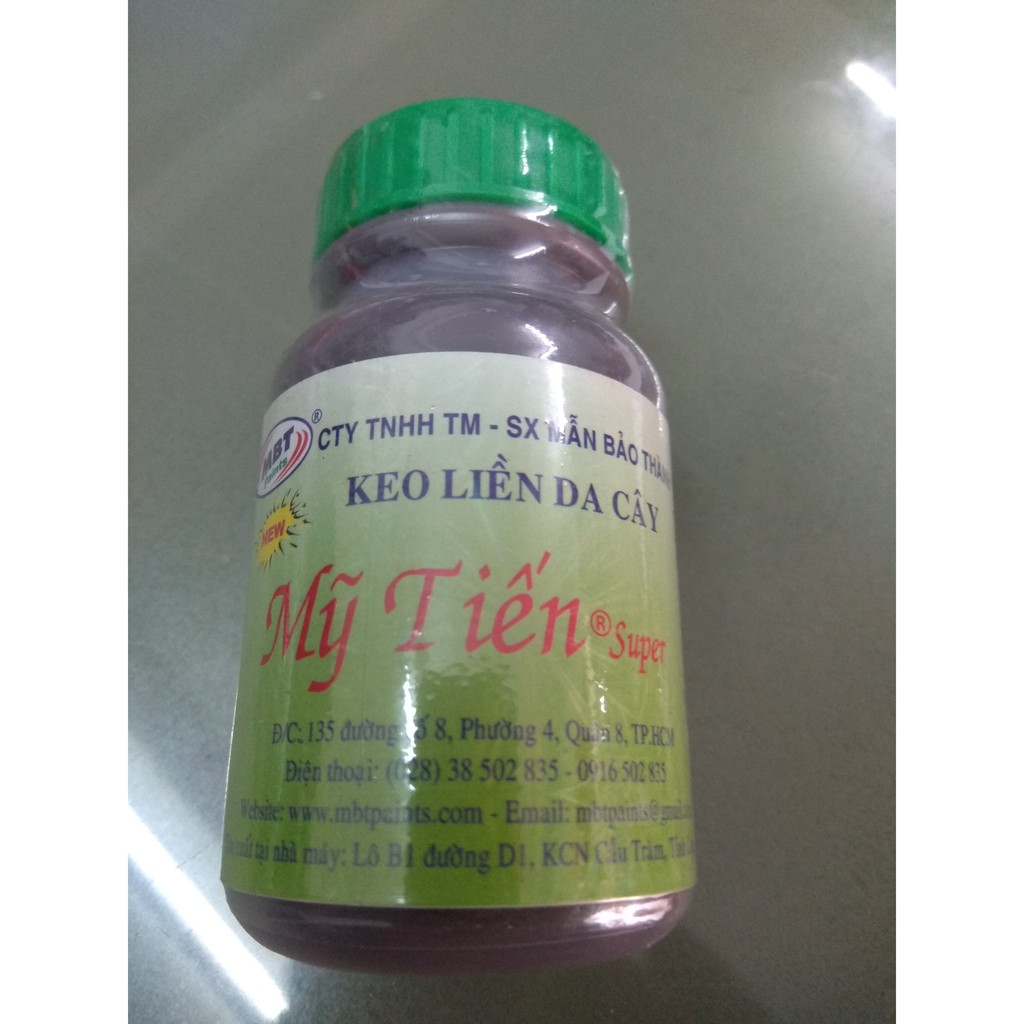 Keo liền da Mỹ tiến màu đen - chai 100 gram