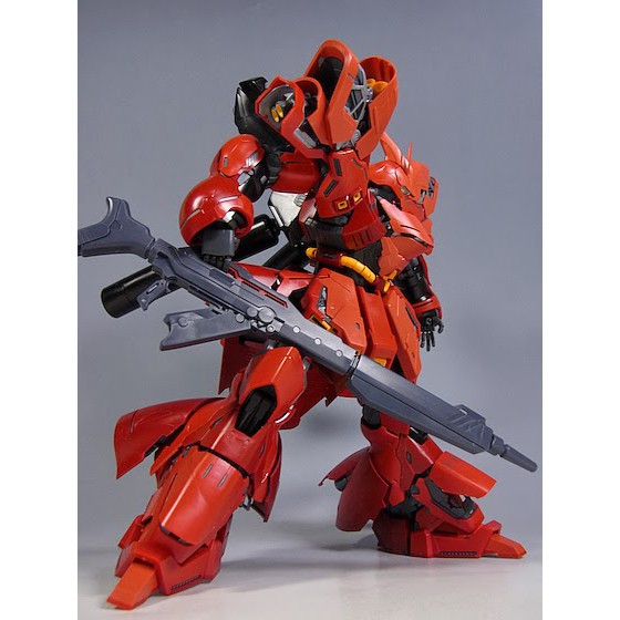 Mô hình Gundam MG MSN-04 Sazabi Ver.Ka 6631 Daban tặng decal + đèn Led từ tính thay đổi chế độ