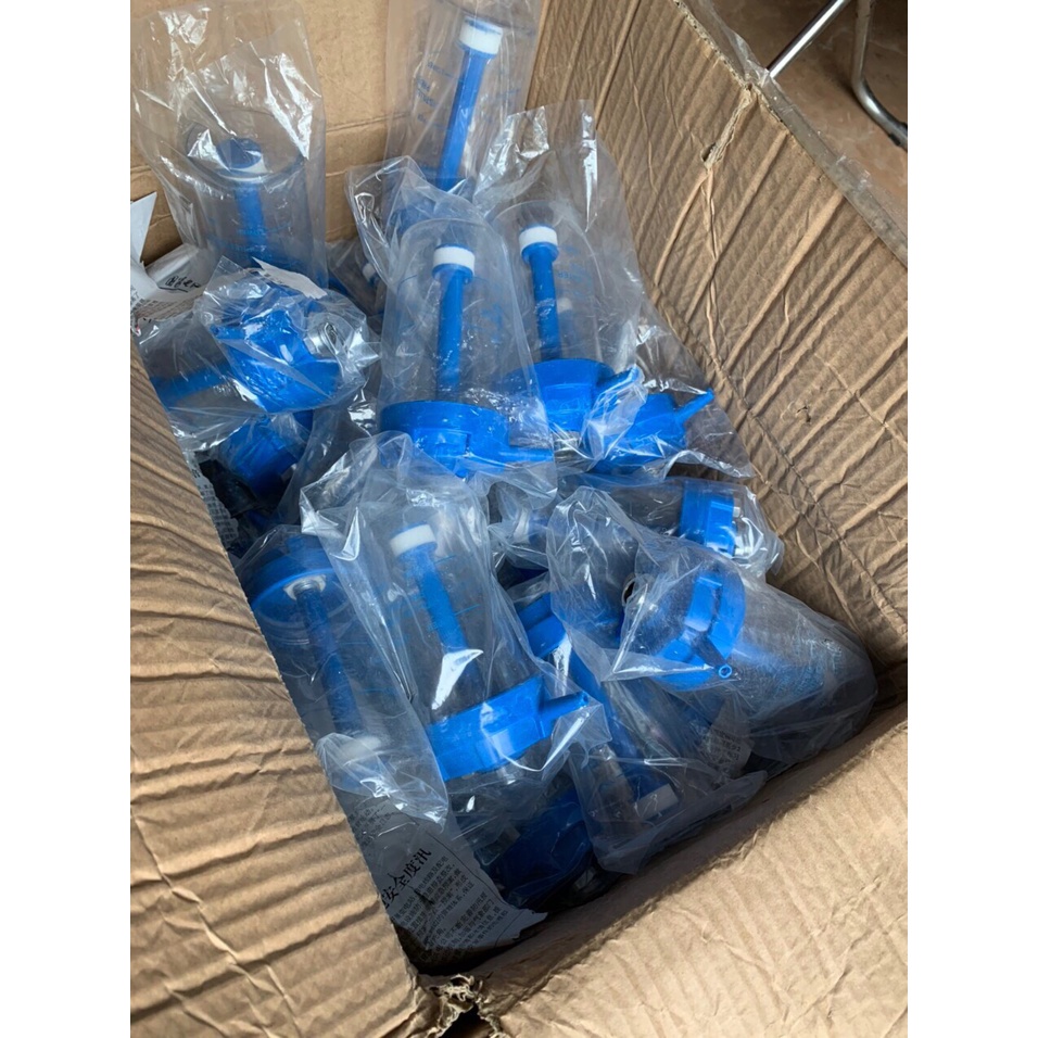 Bình Tạo Ẩm Cho Đồng Hồ Oxy Thở Y Tế Nhựa Bền Chất Lượng Tiêu Chuẩn Cao - Cốc Tạo Ẩm Đồng Hồ Oxy Y Tế