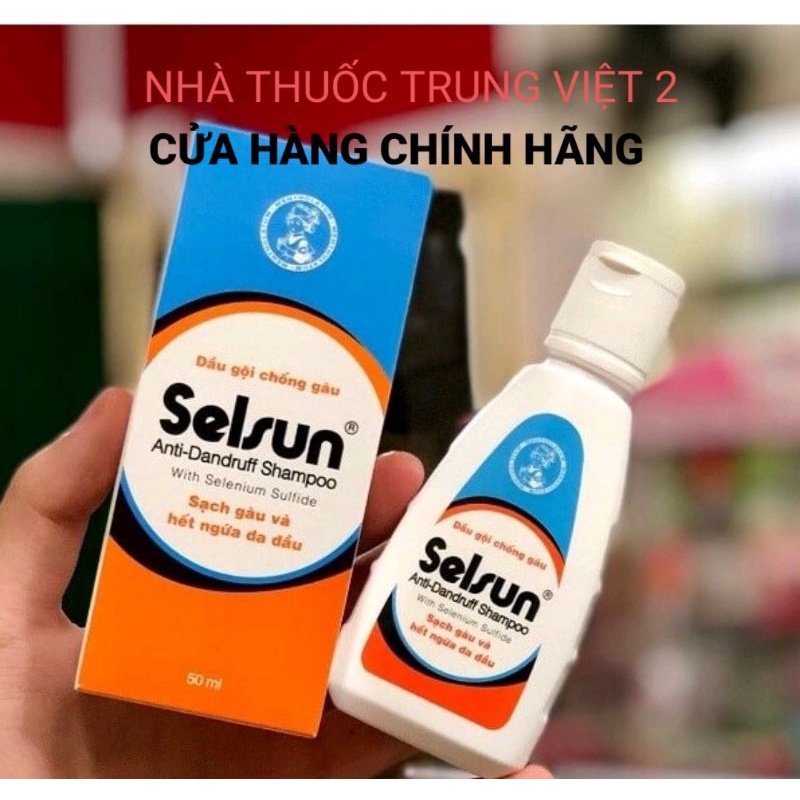 Dầu gội và xả chống gàu Selsun