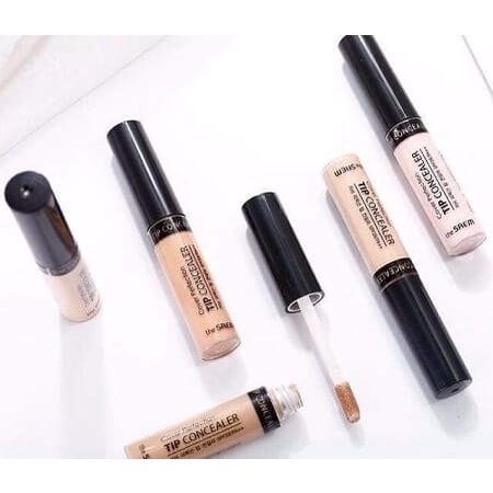 Kem che khuyết điểm hoàn hảo The Saem Cover Perfection Tip Concealer Spf28 PA++