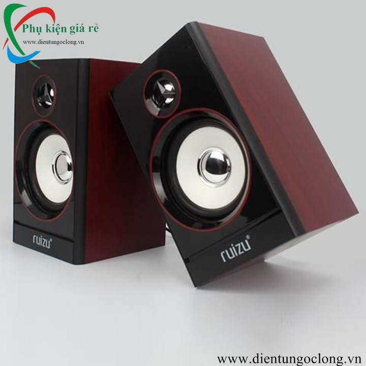 Loa Vi Tính 2.0 Multimedia Ruizu RS-810,820 Chính Hãng