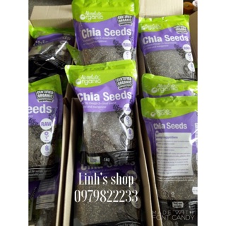 1kg Hạt chia seed nhập khẩu Úc mẫu mới nhất  có giấy chứng nhận VSATTP có tem chống hàng giả của bộ công an
