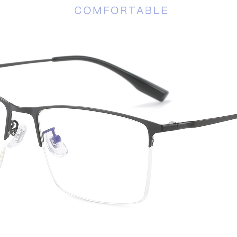 Hevia Mắt Kính Gọng Titan Siêu Nhẹ Thoải Mái pt078