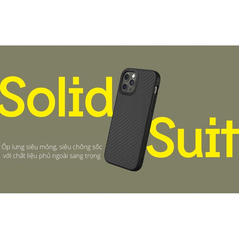 Series iPhone 13 | Ốp lưng SolidSuit chống sốc Rhinoshield