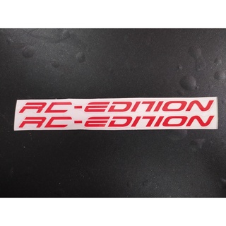 Tem Dán Phuộc RC EDITION Nhiều Màu Chọn Lựa