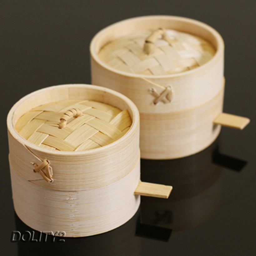 Rổ Hấp Thức Ăn Dim Sum Bằng Tre