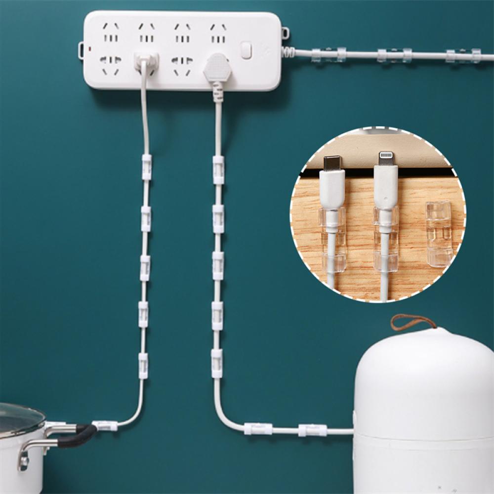 Set 16/20 Kẹp Cố Định Dây Cáp Tự Dính Tiện Dụng S1Z8