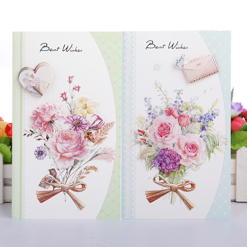 Thiệp chúc mừng 3D sinh nhật, 20/10, 8/3