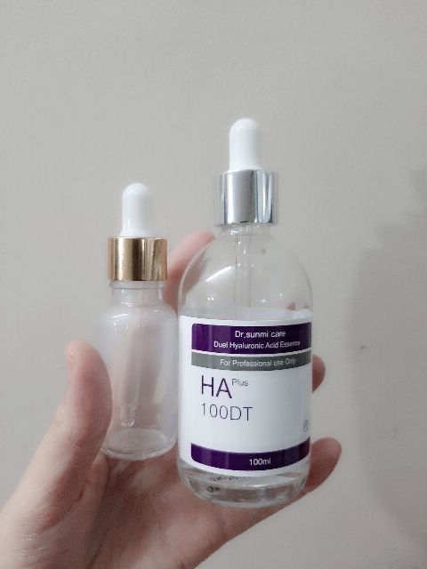 Serum cấp nước cho da Dr.Sunmi 100ml Care HA Plus 100DT Duel Hyaluronic Acid Esence