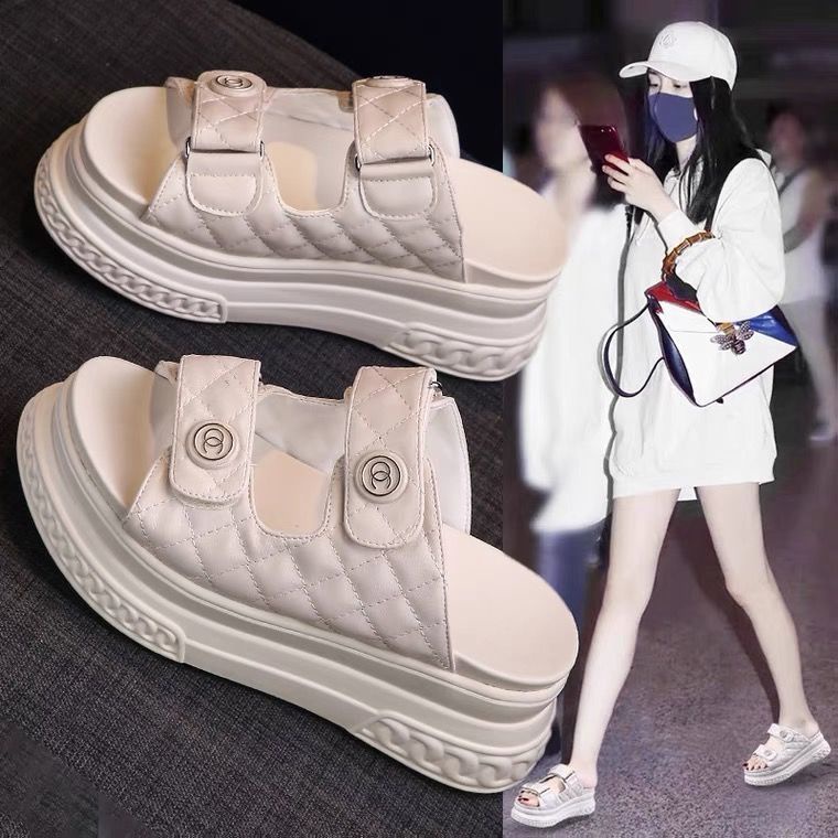 Dép Sandal Đế Xuồng Siêu Dày Thời Trang Mùa Hè
