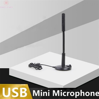 USB Microphone Recording USB Black For PC Desktop Laptop Mic Microphone