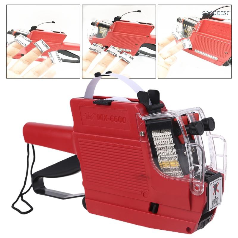 Bộ công cụ in nhãn hiệu MX-6600 kèm phụ kiện được nạp sẵn