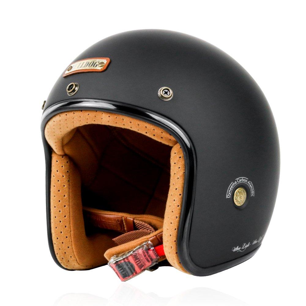 [Chính hãng] NÓN 3/4 BULLDOG HELI FIBERGLASS