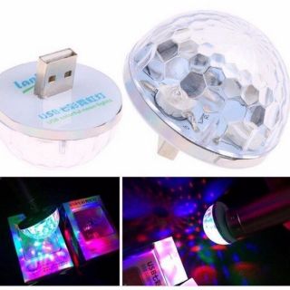 Đèn Led Vũ Trường mini cảm biến theo nhạc