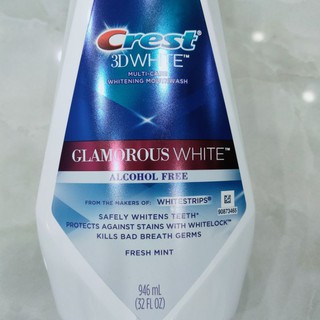 Nước xúc miệng Crest 3d white 946ml của Mỹ