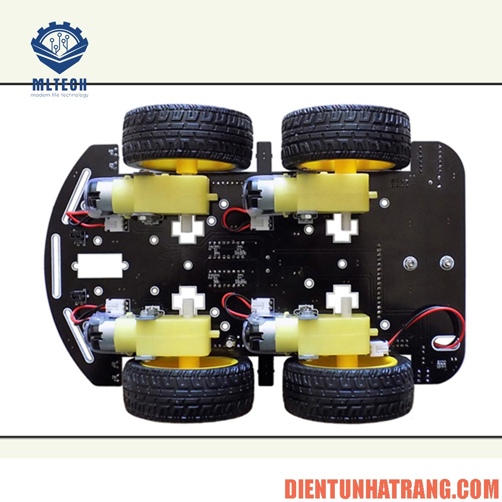 Bộ xe Robot thông minh Myduino 4 bánh lập trình trên 51/Arduino/stm32