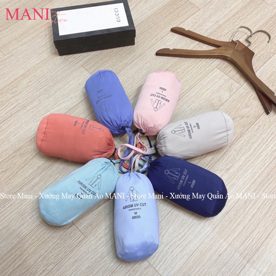 Áo chống nắng nữ kiểu áo khoác chất vải thông hơi hàng xuất thoáng mát thấm hút mồ hôi tốt - cản tia UV