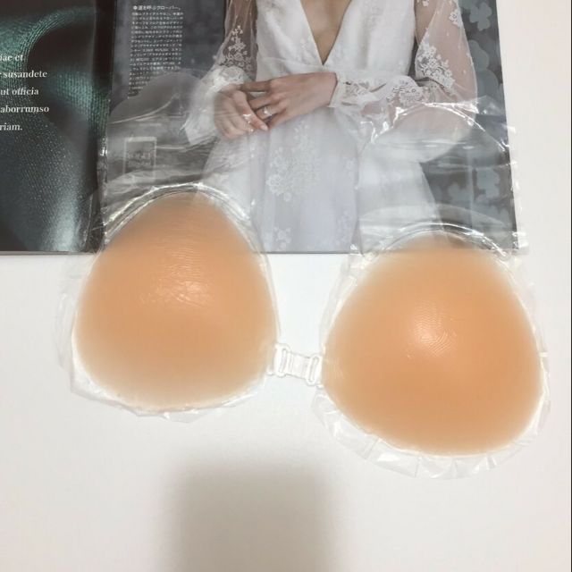 Áo bra slicon dán kéo tạo khe