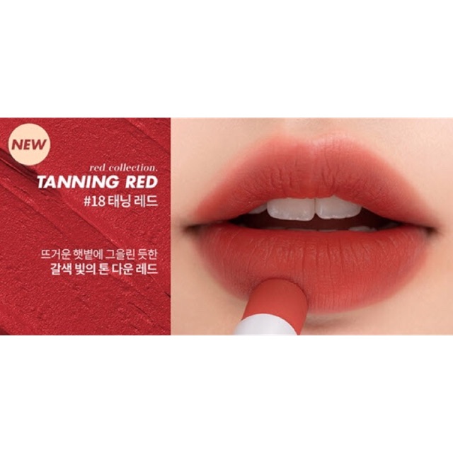 ROMAND ZERO MATTE LIPSTICK NEW 2020 | MÀU 18 TANNING RED HOT🔥