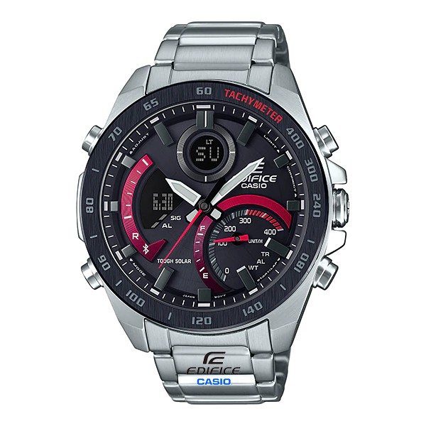 Đồng Hồ Nam Casio Dây Kim Loại Chính Hãng EDIFICE ECB-900DB-1ADR