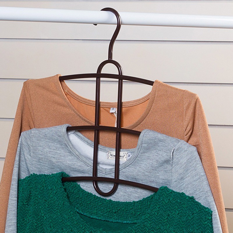 Set 2 móc treo áo 3 tầng