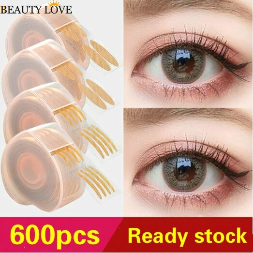 Bộ 600 Miếng Dán Kích Mí Vô Hình Tự Nhiên