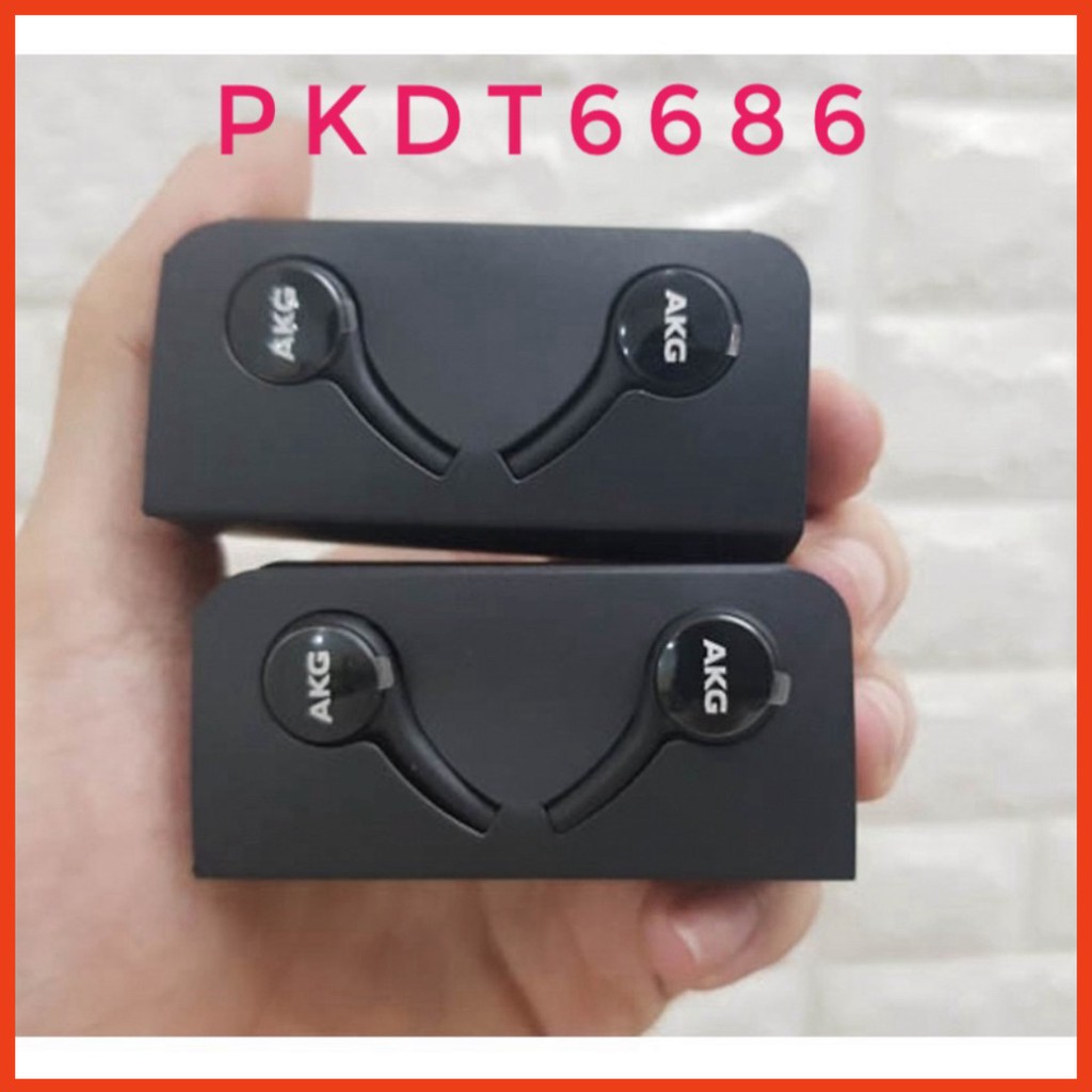 Tai Nghe AKG Samsung S10/S10Phus.Âm Thanh Cực Đỉnh, Tặng Kèm 4 Nút Phụ, Dùng Cho Androi Jack 3.5mm PK