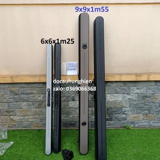SALE LỚN Bao Đựng Cần Câu Cá ABS Cứng Dài 1m55 và 1m25 không Có Chân Chống