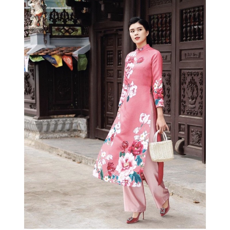 áo dài hà cúc auth sold