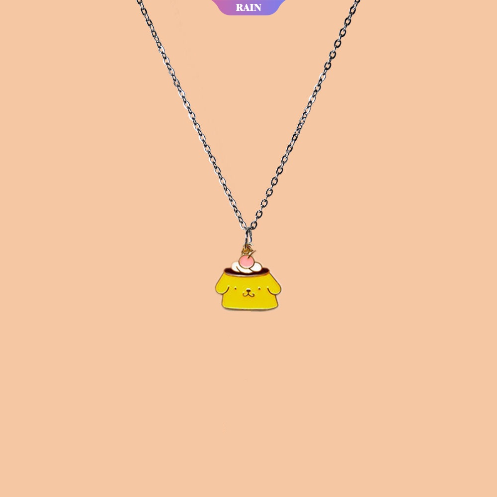Vòng cổ Họa Tiết Hoạt Hình Sanrio Kuromi Melody Cinnamoroll Dành Cho Cặp Đôi