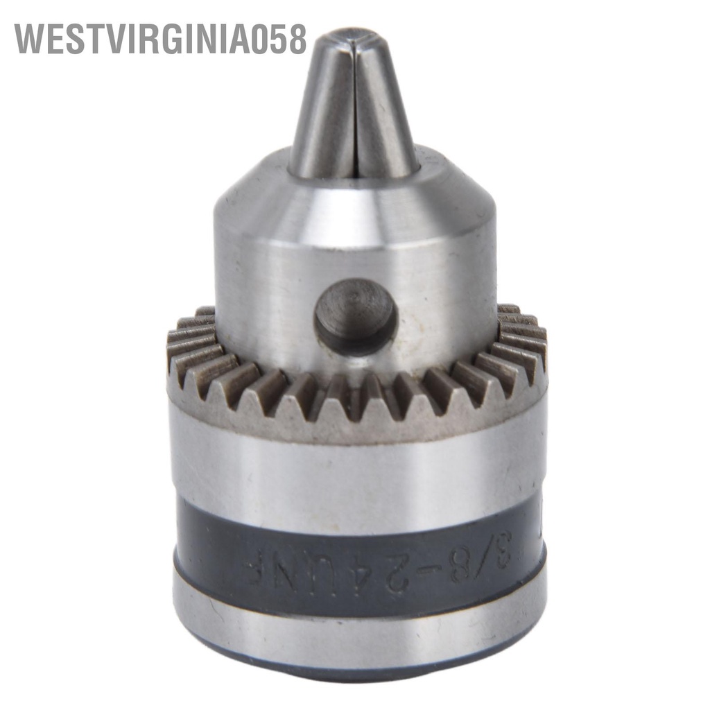 Hot DealsConversion Drill Chuck Stainless Steel Keyless 3 Jaw Thread Drills Chucks 3/8‑24UNF 0.6‑6mmSpot ExpressWestvirginia058