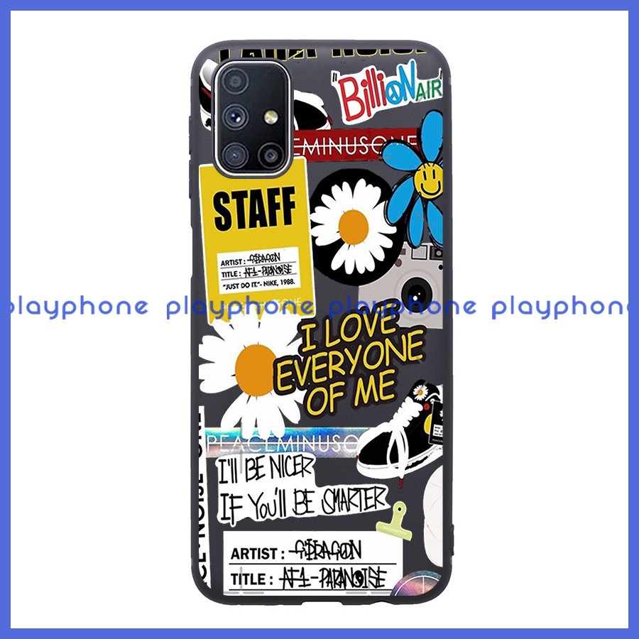 Ốp Lưng Thời Trang TPU Silicon Điện Thoại Samsung Galaxy M51 Dẻo Đen Chống Ố Vàng Bảo Vệ Máy Chống sốc Playphone