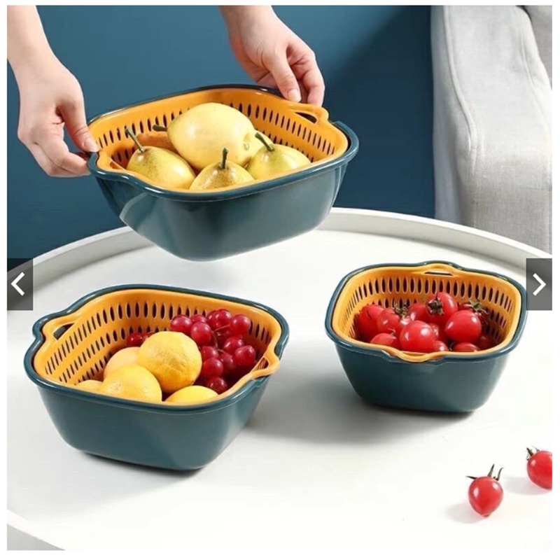 Thau kèm rổ đủ size tiện dụng